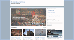 Desktop Screenshot of intrepid-adventure.com