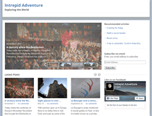 Tablet Screenshot of intrepid-adventure.com